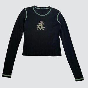 Brandy Melville long sleeve snake top